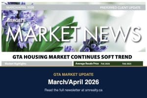 Sergei Mendelev GTA Market News March/April 2026